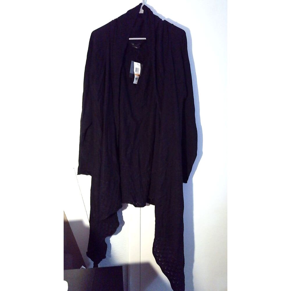 NWT Calvin Klein Women's Black Cardigan 3XL